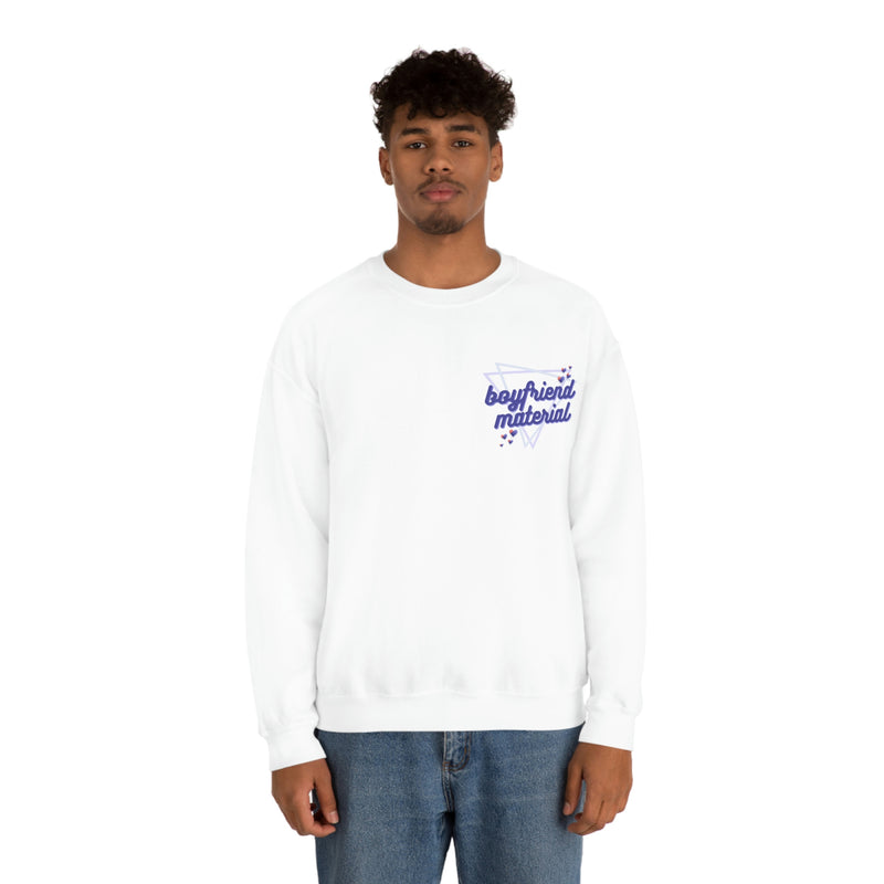Boyfriend Material Crewneck Sweatshirt